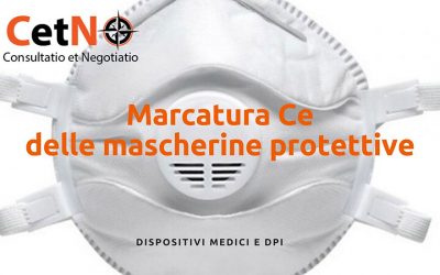 Marcatura CE mascherine protettive