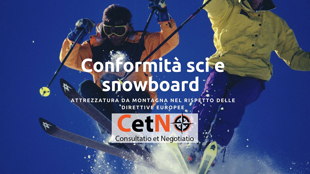 Conformità attrezzatura da sci e snowboard