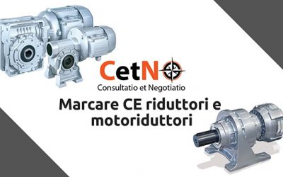 Marcare CE i riduttori e i motoriduttori