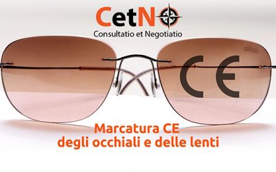 Marcatura CE degli occhiali