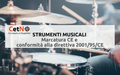 Marcatura CE strumenti musicali