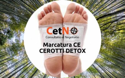 Marcatura CE cerotti detox