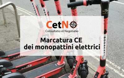 Marcatura CE monopattini elettrici