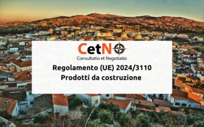Regolamento (UE) 2024/3110 sui prodotti da costruzione